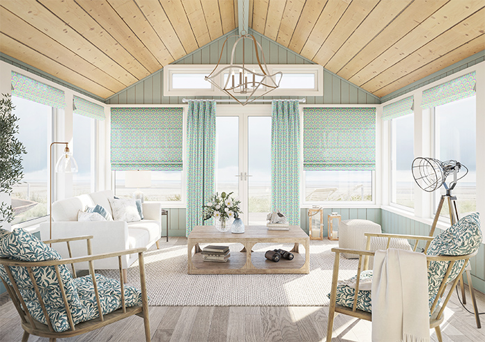 Deco Sea Shells, Neopolitan - Made To Measure Curtains - Image 14